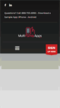 Mobile Screenshot of multifamilyapps.com